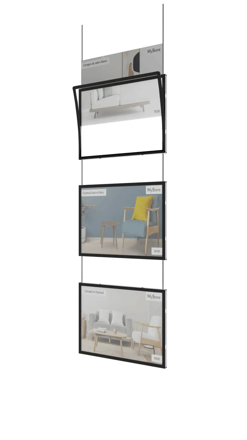 Porte-Affiches lumineux