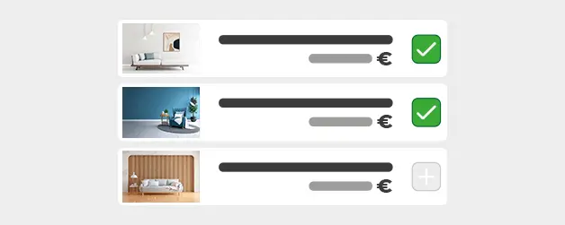 Sélection biens immobiliers